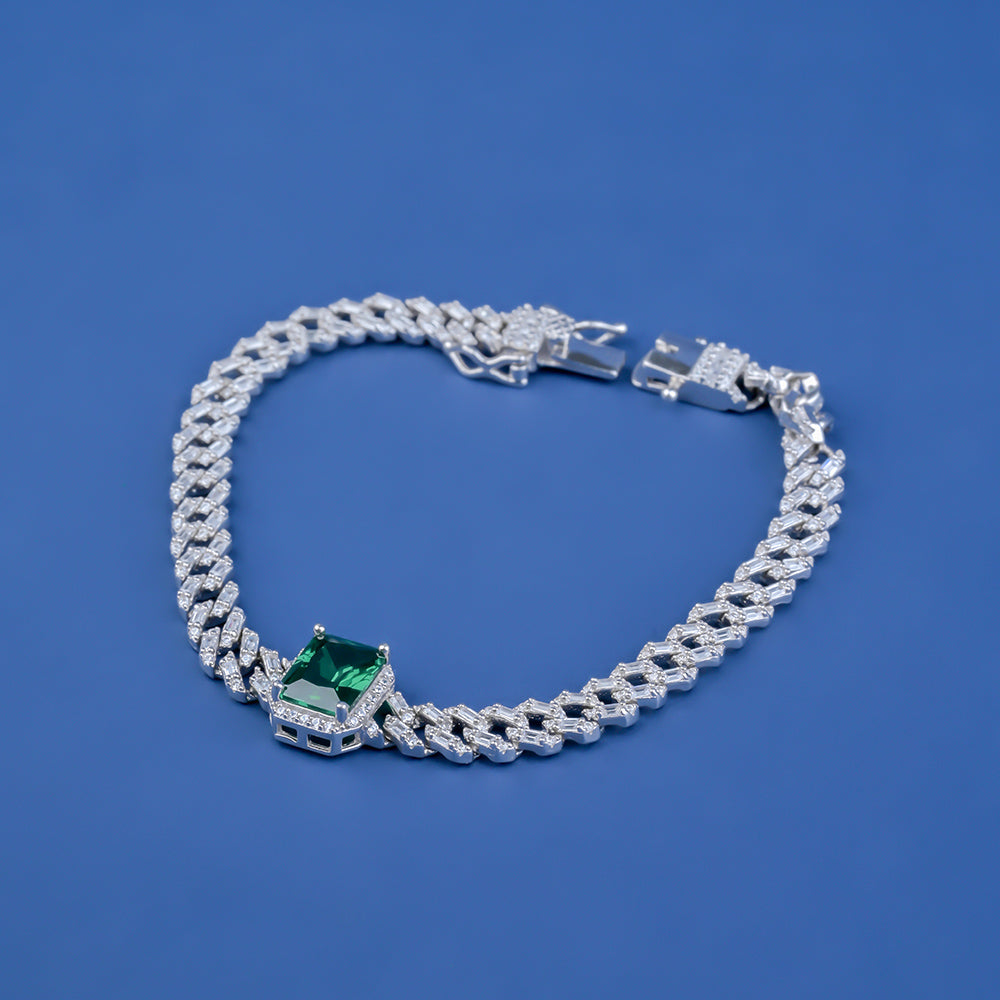 Green Diamond Heavy Lucky 925